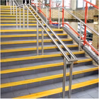 Immagine di Protezione scalini in plastica rinforzata COBAGRiP Stair Nosing 1mx55mmx55mm colore giallo
