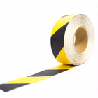 Immagine di Nastro antiscivolo a grani abrasivi COBA Gripfoot mm 50x18,3 m colore giallo/nero