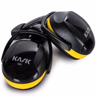 Immagine di Cuffia antirumore per casco Plasma Q nera e gialla