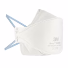 Immagine di Mascherina facciale filtrante FFP2 3M AURA 9320+ colore bianco