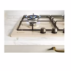 Immagine di Piano cottura gas acciaio inox Sabbia CANDY PIANO GAS CHW6BRAV4WGT 33802729