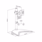 Immagine di Supporto tavolo 75 100