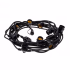 Immagine di Appar. Brindisi Catenaria 10M 10Xe27+Schuko Nera