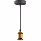 Immagine di Apparecchi Pisa Vintage Mat Brownbronze - Max 60W