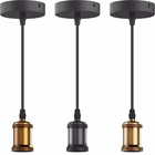 Immagine di Apparecchi Pisa Vintage Mat Brownbronze - Max 60W