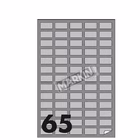 Immagine di Etichette adesive a/400 - in carta - angoli arrotondati - laser - permanenti - 38,1 x 21,2 mm - 65 e