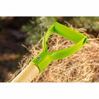 Immagine di Forcone universale 4 denti manico in legno impugnatura in plastica