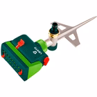 Immagine di Innaffiatore oscillante copertura fino a 208 m² 16 ugelli supporto in metallo