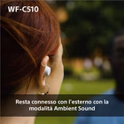 Immagine di Auricolari wireless Nero SONY WF-C510 WFC510B.CE7