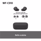 Immagine di Auricolari wireless Nero SONY WF-C510 WFC510B.CE7