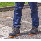 Immagine di Calzatura bassa ELICA SAFETY MONI S1P SRC grigio/arancio taglia 38