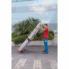 Immagine di Scala professionale con piattaforma FARAONE PLS 3 gradini