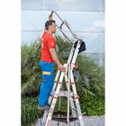 Immagine di Scala professionale con piattaforma FARAONE PLS 3 gradini