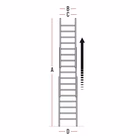 Immagine di Scala a corda a 3 elem. FARAONE 3CM 12+12+12 grad