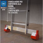 Immagine di Scala a corda a 3 elem. FARAONE 3CM 12+12+12 grad