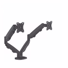 Immagine di Braccio monitor Fellowes doppio, Eppa, Nero, Fino a 39"