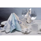 Immagine di Tovagliolo in carta a secco airlaid ROIAL YACHT CLUB colore avorio cm 40x40 50 pezzi