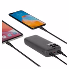 Immagine di Power bank RIVACASE Battery Bank 20000 mAh PD 20W con LCD Nera VA2521