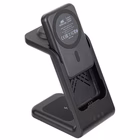 Immagine di Caricabatterie wireless/senza fili Nero USB-C RIVACASE Caricatore Stand con batteria portatile Magsa