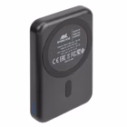 Immagine di Caricabatterie wireless/senza fili Nero USB-C RIVACASE Caricatore Stand con batteria portatile Magsa