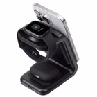 Immagine di Caricabatterie wireless/senza fili Nero USB-C RIVACASE Caricatore Stand con batteria portatile Magsa