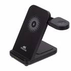 Immagine di Caricabatterie wireless/senza fili Nero USB-C RIVACASE Caricatore Stand Wireless 3 in 1 Nero VA4916