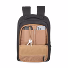 Immagine di Notebook da 14 poliestere Nero RIVACASE Zaino ECO per Laptop 14" e MacBook Air 15" con cin 8126BK