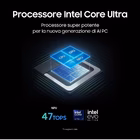 Immagine di Notebook 16" intel core ultra 7 16.00000 512GB SAMSUNG GALAXY BOOK5 PRO 360 2 Years Pcik up & Retu