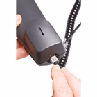 Immagine di Cavo di connessione DIGITUS per cornetta telefonica a spirale mt 4 (cm 60) colore nero