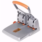 Immagine di Perforatore hdc150 - max 150 fogli - 4 fori - passo 8 cm - grigio/arancio - rapid