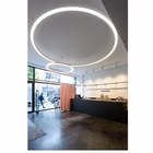 Immagine di Lampada a sospensione XAL MINO 60 CIRCLE 1000 colore nero con rosone 3000°k