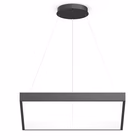 Immagine di Lampada a sospensione XAL INO 750 SQUARE colore nero 4000°k