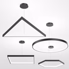 Immagine di Lampada a sospensione XAL INO 750 SQUARE colore nero 4000°k