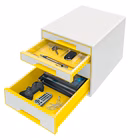 Immagine di Cassettiera 4 cassetti LEITZ WOW CUBE giallo