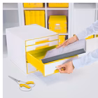 Immagine di Cassettiera 4 cassetti LEITZ WOW CUBE giallo
