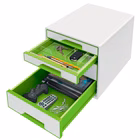 Immagine di Cassettiera 4 cassetti LEITZ WOW CUBE verde lime