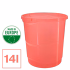 Immagine di Cestino gettacarte ESSELTE Colour'Breeze 14 lt corallo
