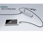 Immagine di Usb-c/usb-a charging metal hub 7po.