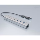 Immagine di Usb-c/usb-a charging metal hub 7po.