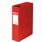 Immagine di Portaprogetti SCATTO 40 con bottone dorso 4 rosso