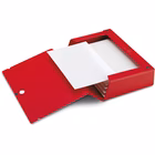 Immagine di Portaprogetti SCATTO 40 con bottone dorso 4 rosso