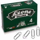 Immagine di Fermagli antiruggine LEONE n. 4/mm 32 scat. 100 pz