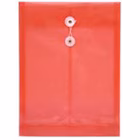 Immagine di Busta portadocumenti chiusura a laccio a4 rosso