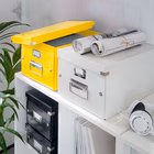 Immagine di Scatola archivio LEITZ CLICK&STORE WOW A4 giallo