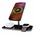 Immagine di Caricabatterie wireless/senza fili Nero USB-C INTENSO caricatore wireless 3 in 1 7410810