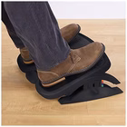 Immagine di Poggiapiedi - con inclinazione e altezza regolabili - nero - kensington