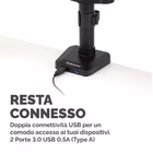 Immagine di Braccio monitor triplo platinum