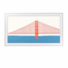 Immagine di Cornice tv plastica bianco SAMSUNG CORNICE 50 FRAME BIANCO VG-SCFA50WTBXC