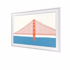 Immagine di Cornice tv plastica bianco SAMSUNG CORNICE 50 FRAME BIANCO VG-SCFA50WTBXC