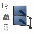 Immagine di Braccio monitor doppio platinum